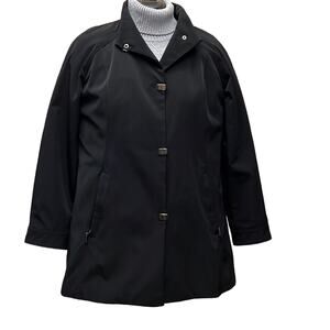 Jones New York Black Polyester Jacket. L